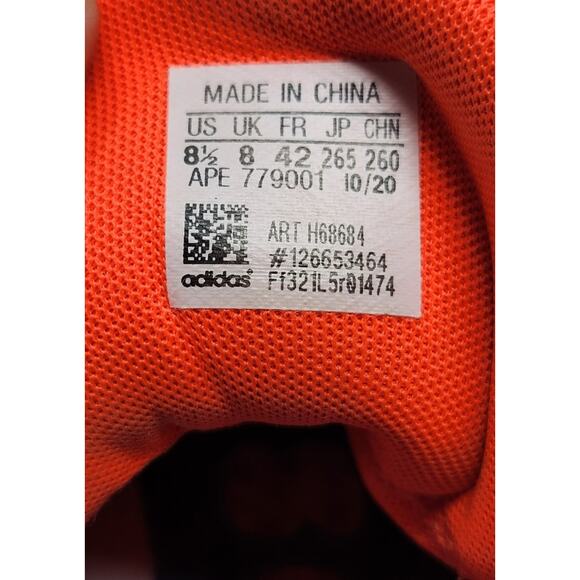 Adidas Harden Vol. 5 Futurenatural Basketball Sneakers Solar Red Mens 8.5 main image 9